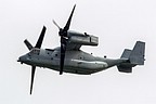 USMC MV-22B Osprey in flight mode