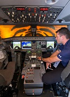 Embraer E190-E2 cockpit