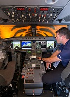 Embraer E190-E2 cockpit