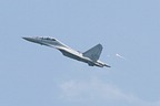 Royal Malaysian Air Force Su-30MKM 'Flanker' display