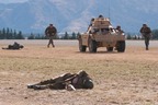 Daimler Ferret Scout Car posing as Sd.Kfz 222