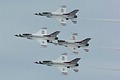 USAF Thunderbirds diamond formation