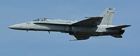 USN Tac Demo VFA-106 F/A-18C Hornet 307 high speed pass