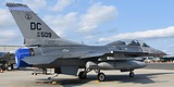 District of Columbia ANG 113th WG two-seat F-16D Fighting Falcon