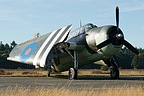 TBM-3E Avenger wings folded