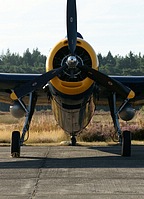 TBM-3E Avenger front view