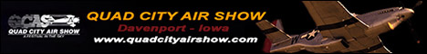 Annual Quad City Air Show in Davenport, Iowa, USA.