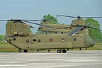 One more CH-47F, serial #15-08196, parked in the apron next the runway of Rivolto Air Base