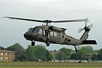 UH-60M #11-20398 while is moving from parking area to depart
