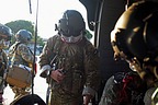 Just landed at Aviano AB after the training mission that lasted more than 3 hours, a new flight crew is ready to take charge of the helicopter for its second mission of the day