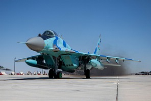 Azerbaijani MiG-29 blue 06