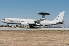 NATO E-3 Sentry landing