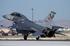Turkish Air Force 132 Filo F-16D 91-0024 landing