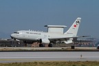 Turkish Air Force 131 Filo E-7T AEW&C 13-001 landing