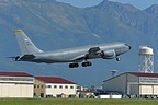 The 171st ARW's KC-135R was deployed at Aviano AB. It usually took off as first aircraft of the morning wave, in order to get on time to the refueling track over the Adriatic Sea. 