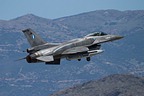 Hellenic Air Force 337 Squadron / 110 Combat Wing F-16C Block 52 Fighting Falcon taking off from Larissa Air Base, Greece, during exercise Astral Knight 21