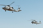 Centennial parade helicopter formation SH-60