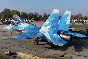 Su-27UB1M 70 Blue