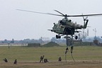 CSAR demonstration with the Mi-8MT 87 Yellow