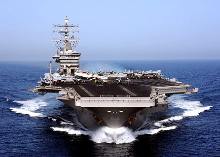 USS Dwight D. Eisenhower (CVN 69) in the Arabian Sea in April 2009. (U.S. Navy photo by Mass Communication Specialist 2nd Class Rafael Figueroa Medina/Released)