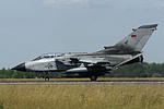 Luftwaffe Tornado ECR deploying its thrust reversers