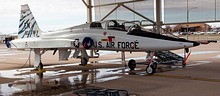 T-38C Talon in white as the original T-38A Talons of the ENJJPT