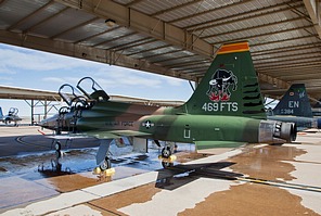 T-38C Talon in South East Asia with South Vietnamese fin flash