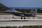 RSAF F-15D Eagle 231 landing