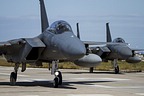 Two of the RSAF F-15C Eagles