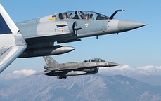 HAF Mirage 2000-5 and F-16D
