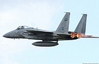 RSAF F-15C Eagle afterburner