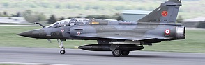 Mirage 2000D landing