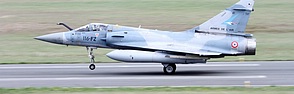 Mirage 2000-5F landing