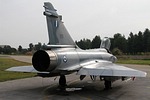 Mirage 2000-5 Mk.2 555 seen from the rear