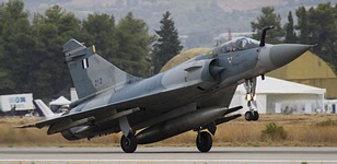 Mirage 2000EGM 212 landing