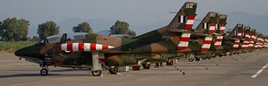 T-2 Buckeye flightline