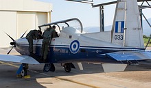 T-6 Texan II student and instructor