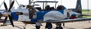 T-6 Texan II of the Daedalus Demo Team 