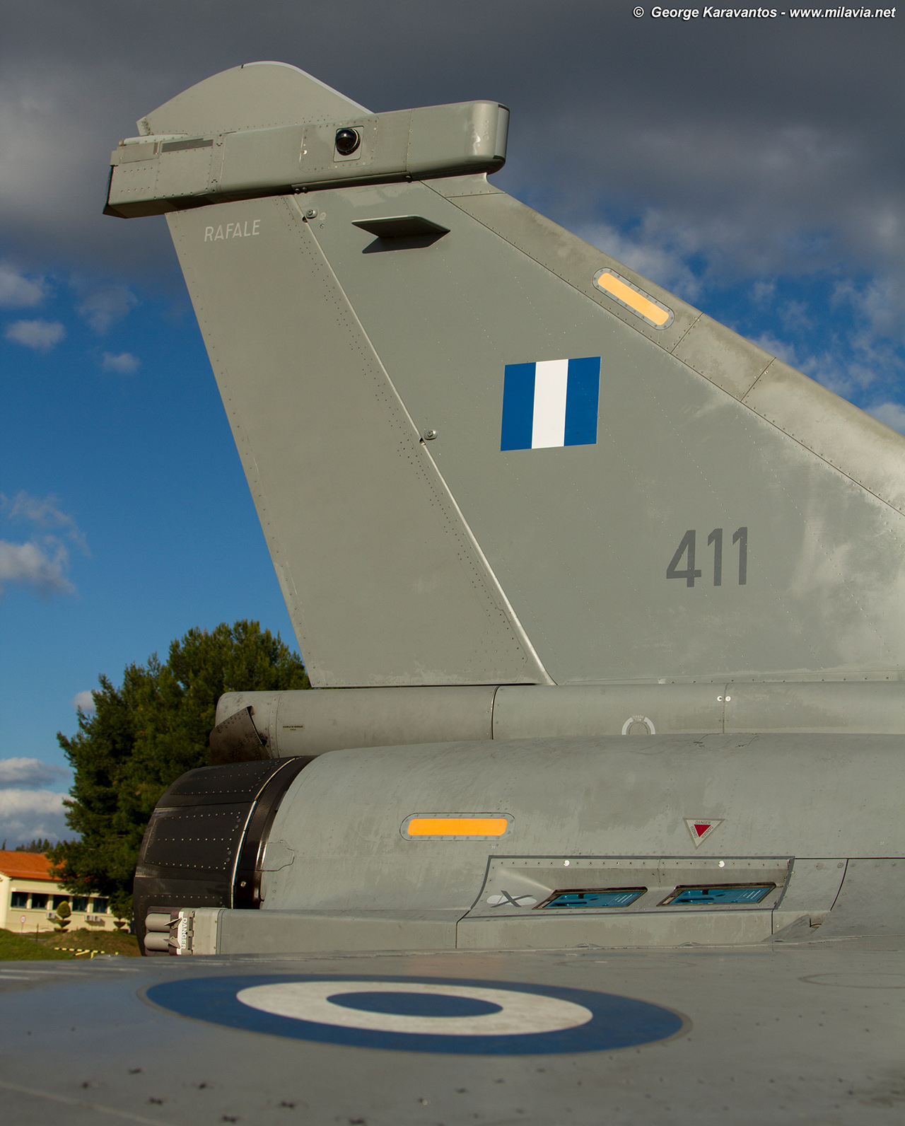 Arrival First Hellenic Air Force Rafales - Tanagra air base, Greece ...