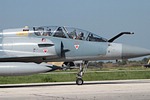 Close-up of the HAF 331 Squadron 'Thisseas' Mirage 2000-5 MkII two-seater (506)