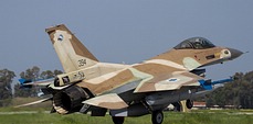 Israeli Air Force 110 'The Knights of North' Squadron F-16C Block 30 'Barak' (394) from 1st Combat Wing Ramat David