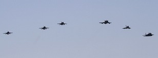 Iniohos 2016 formation fly-over