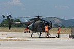 Last check with the ground crew before start-up