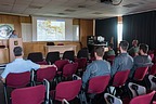 Briefing time for some Guardia di Finanza pilots