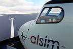 Alsim ALX simulator cabin. Photo by CAE-MC, via author