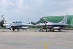 Evidence of the aircraft pooling system, this jet carries both 18 Gruppo and 10 Gruppo markings.