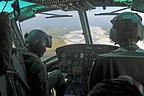 Route to Rivoli Bianchi range overflying the Tagliamento river