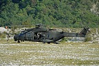 UH-90A on the ground waiting the squad to board 