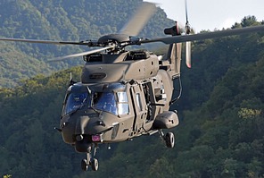 UH-90A ETT is the Italian designation for the NH Industries NH90 TTH (Tactical Transport Helicopter)
