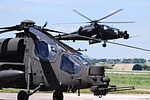 A129 CBT and A129D attack helicopters